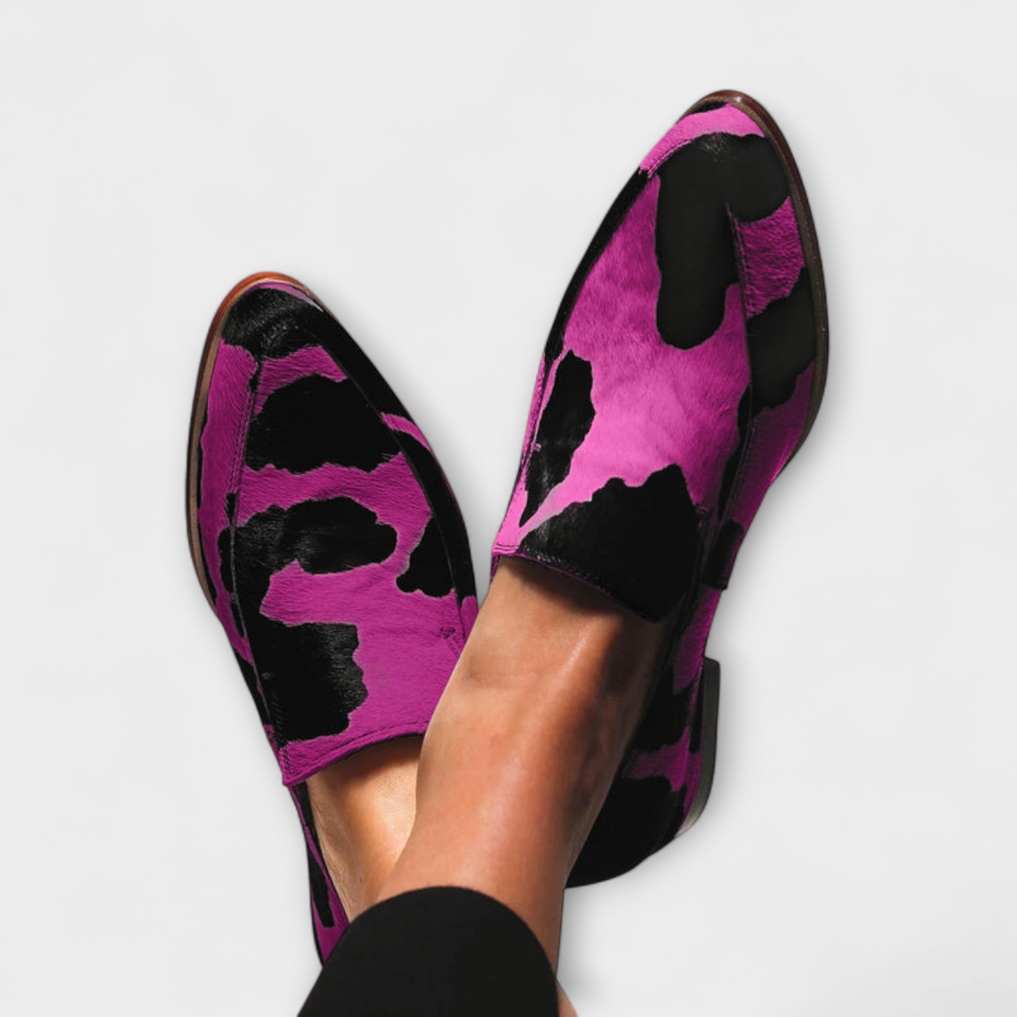 Odette | Cow Print