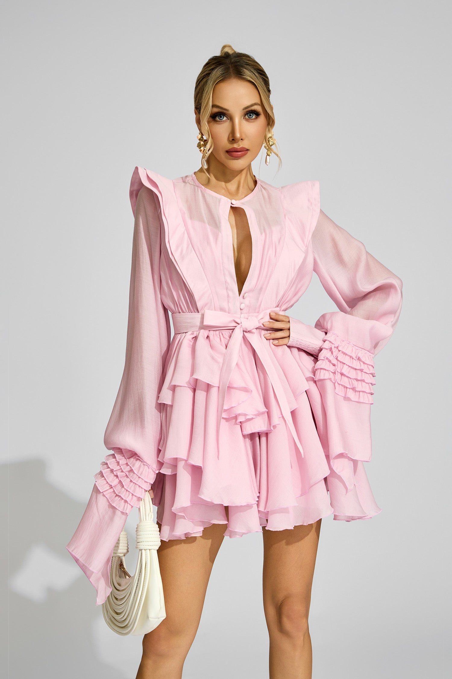 Caldriel Ruffled Maxi Dress In Caldriel